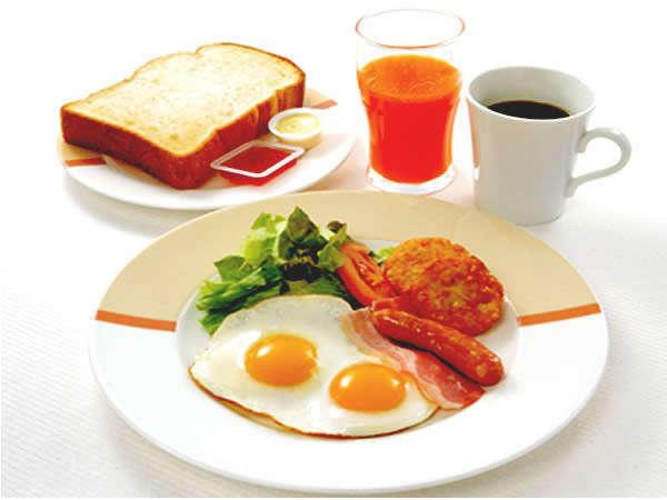 朝食：ジョナサン洋食メニュー(一例)